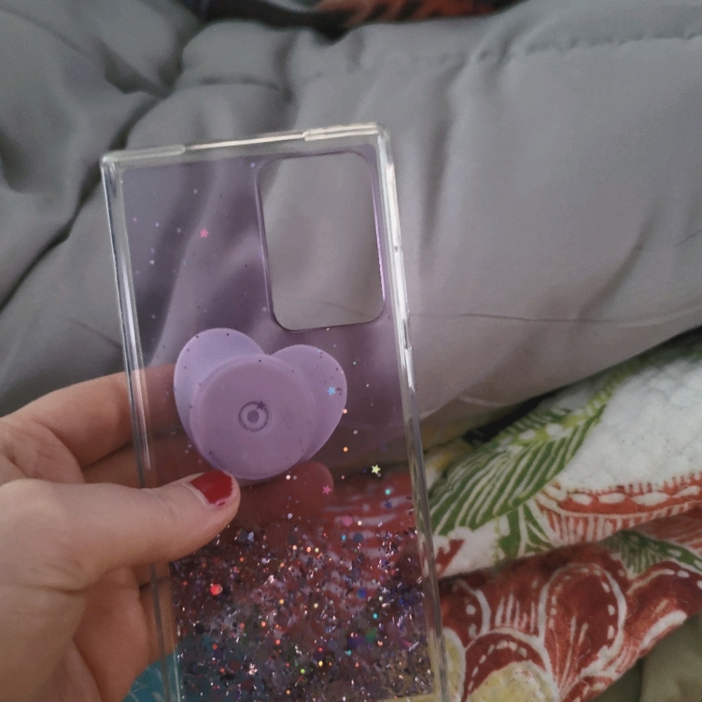 Samsung note 20 ultra case pop socket